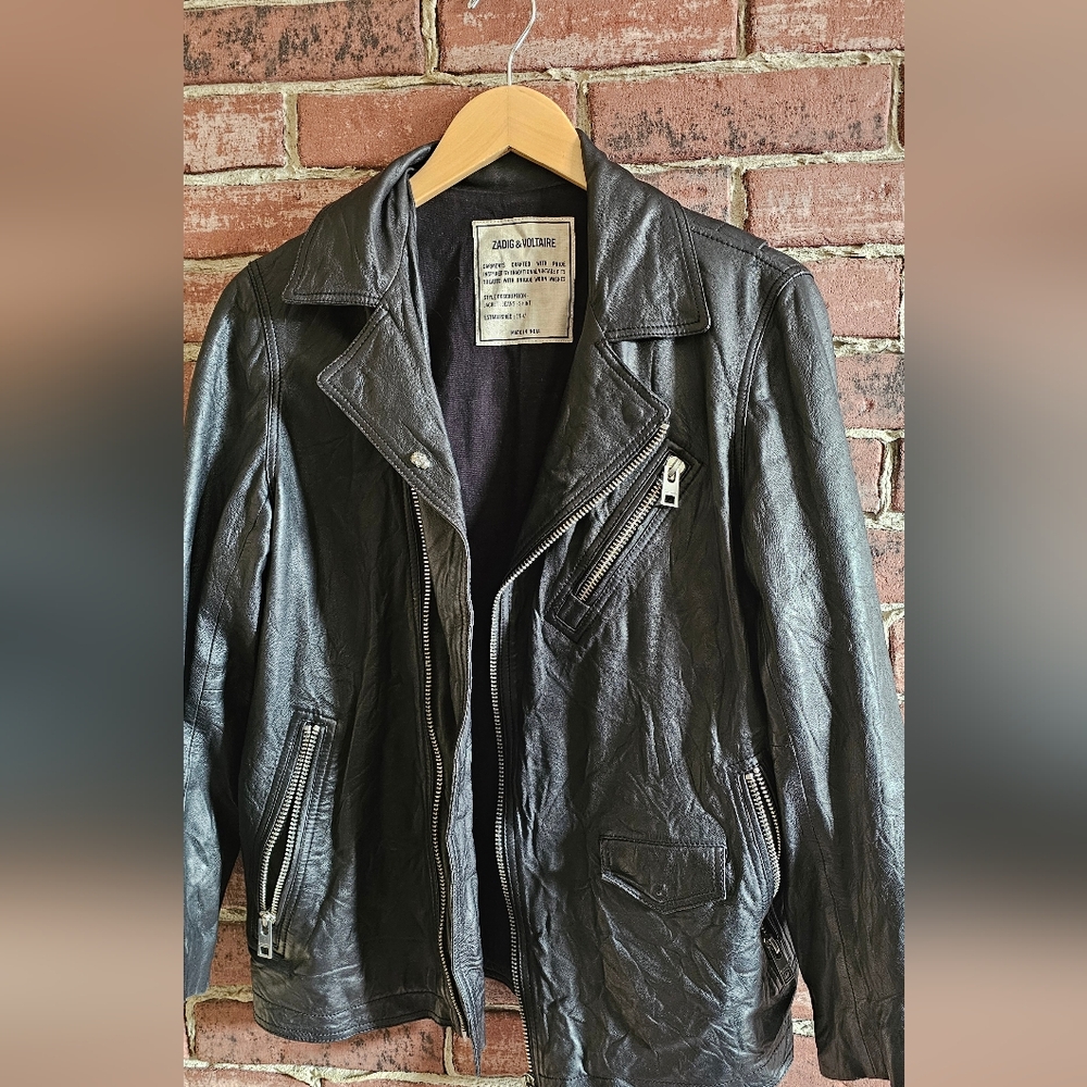 Leather jacket